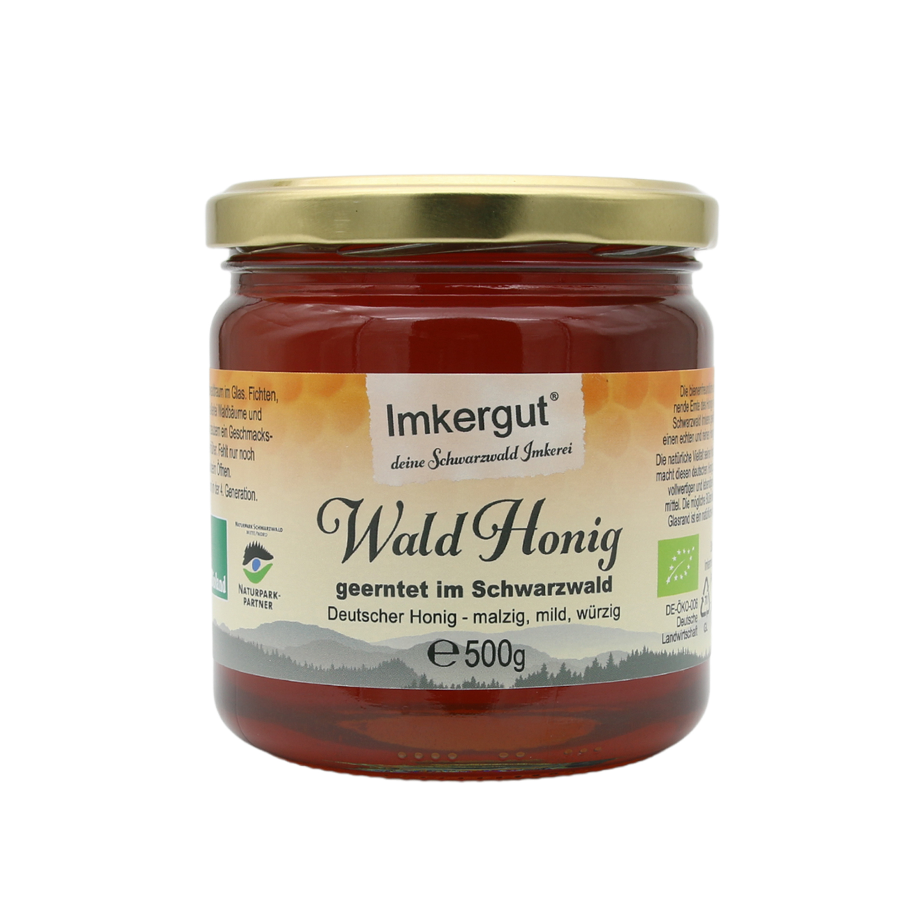 Wald Honig 500 g front